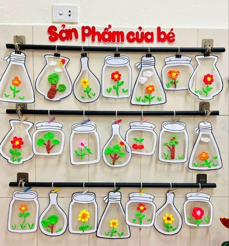 trang trí lớp mầm non theo hướng mở 29