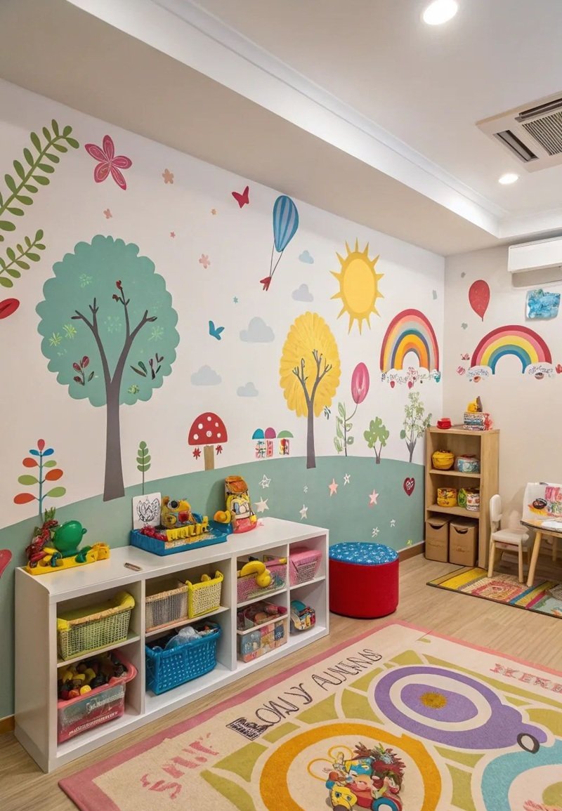 trang trí lớp mầm non theo hướng mở 30