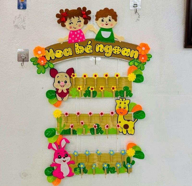 trang trí lớp mầm non theo hướng mở 32