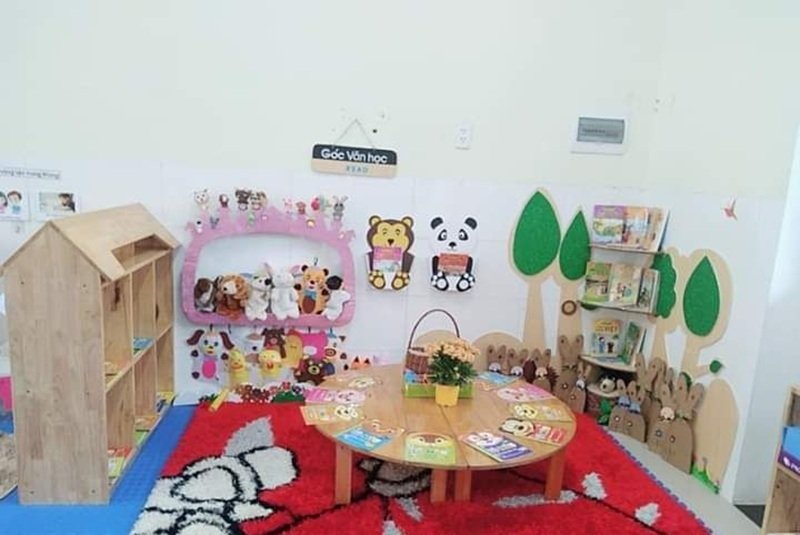 trang trí lớp mầm non theo hướng mở 33