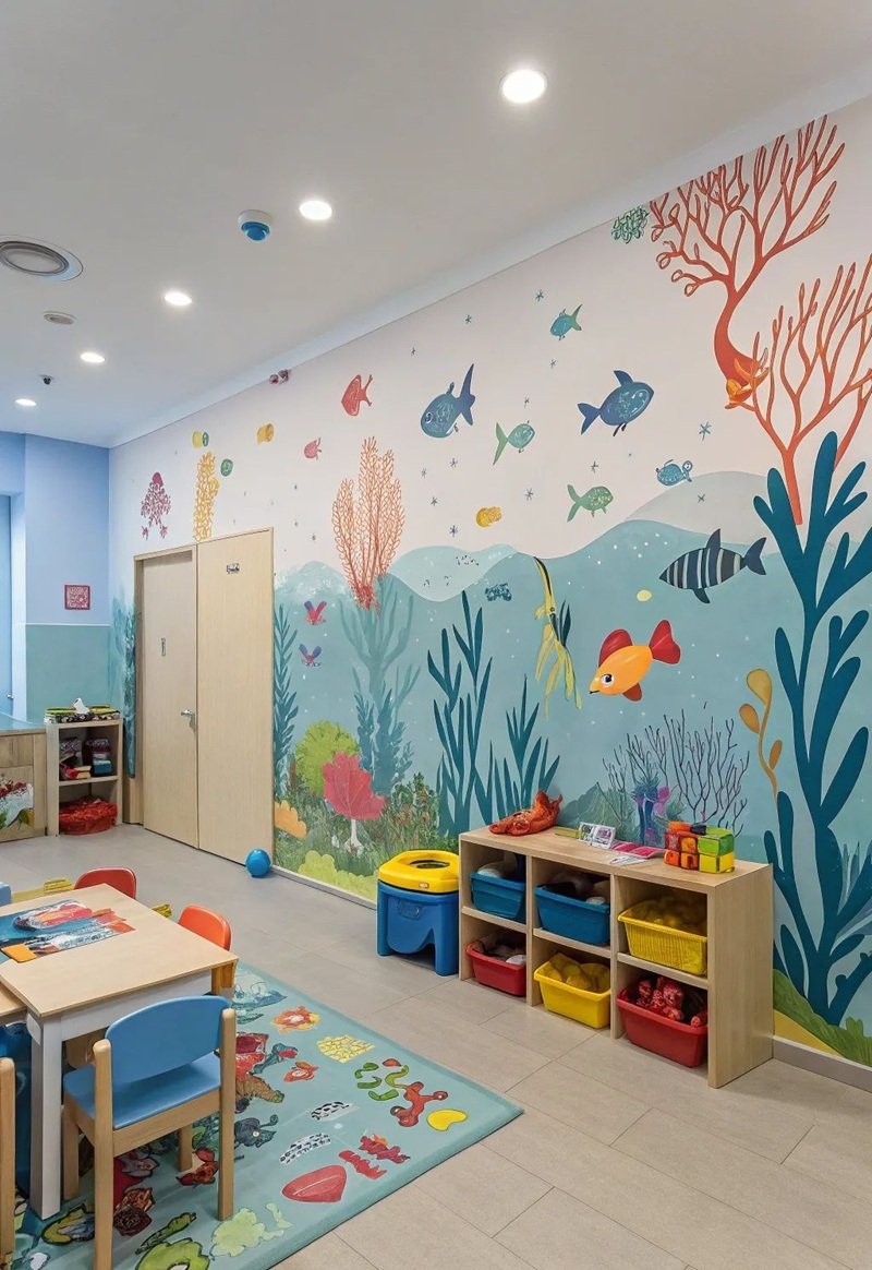 trang trí lớp mầm non theo hướng mở 34