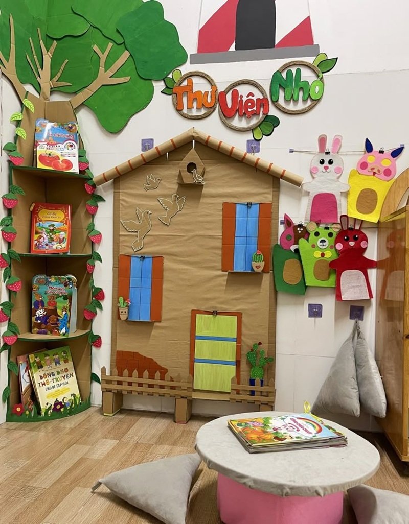 trang trí lớp mầm non theo hướng mở 38