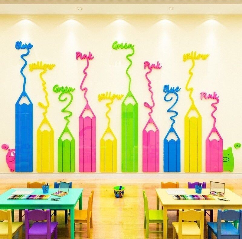 trang trí lớp mầm non theo hướng mở 4