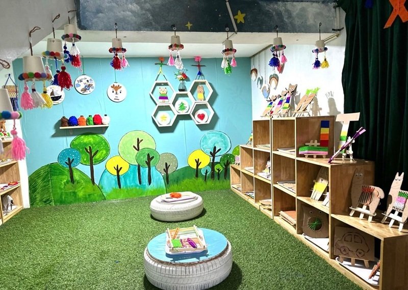 trang trí lớp mầm non theo hướng mở 6