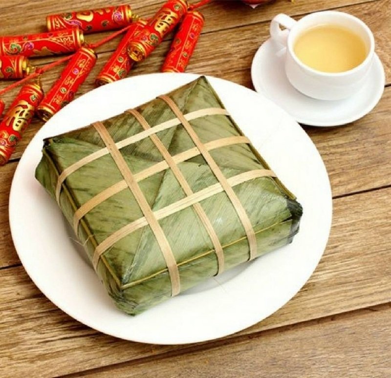 trang trí mâm bánh chưng 4