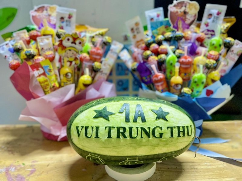 trang trí mâm cỗ trung thu 18