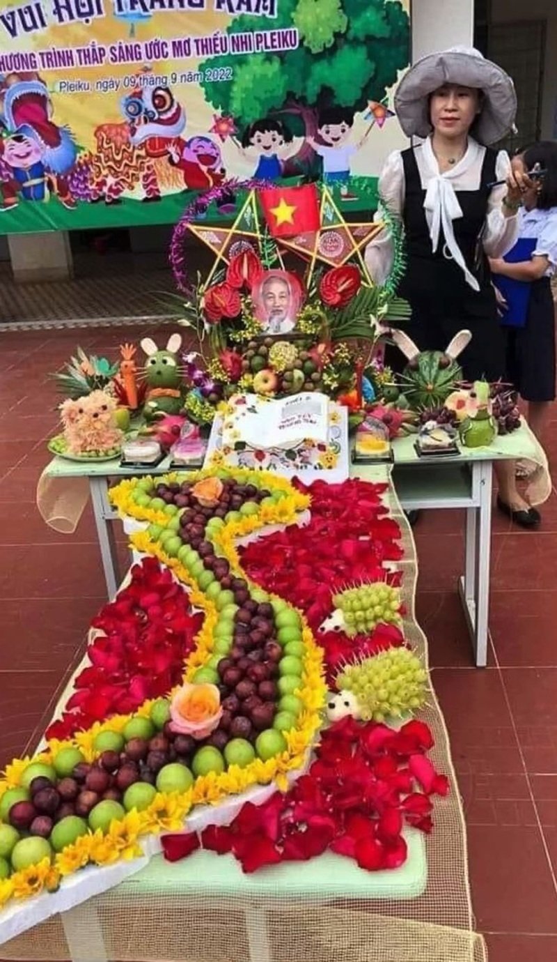 trang trí mâm cỗ trung thu 19