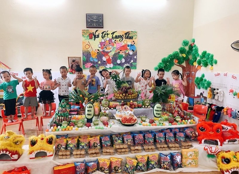 trang trí mâm cỗ trung thu 26