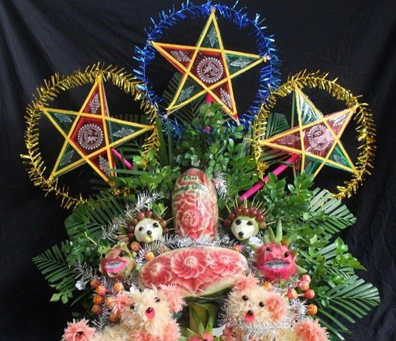 trang trí mâm cỗ trung thu 31