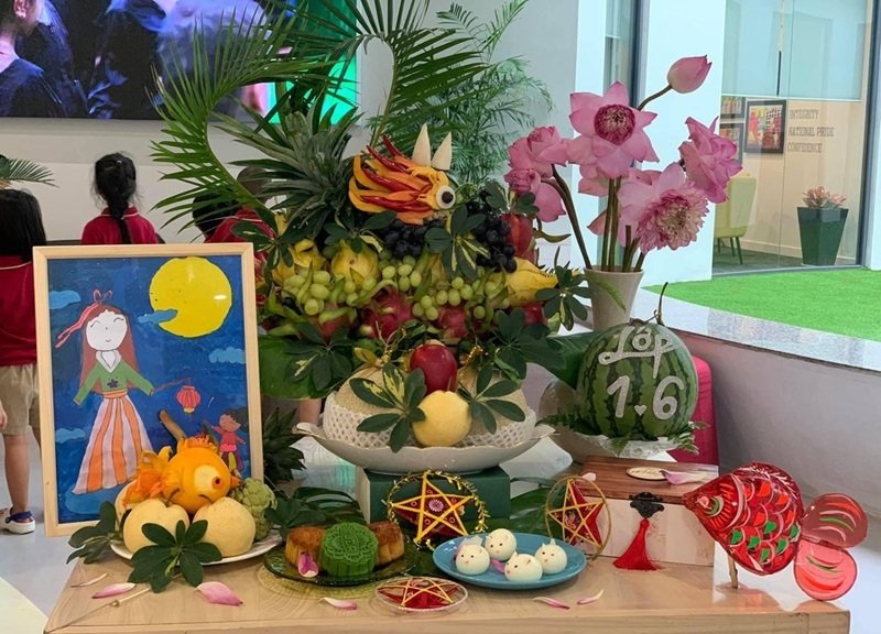 trang trí mâm cỗ trung thu 4