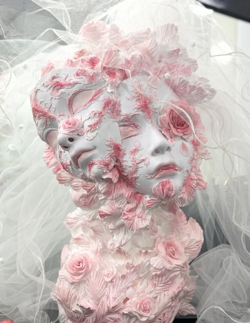 trang trí mặt nạ 16