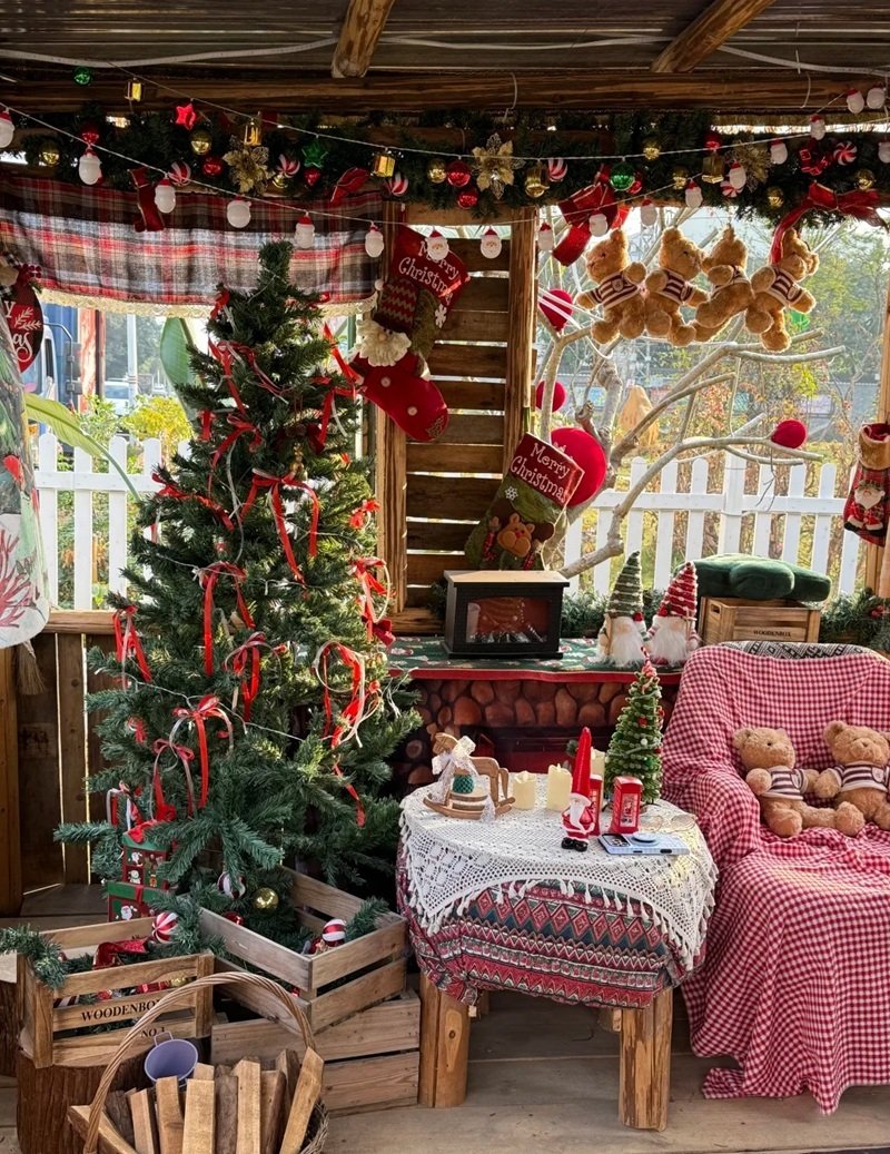 trang trí noel quán cafe 21