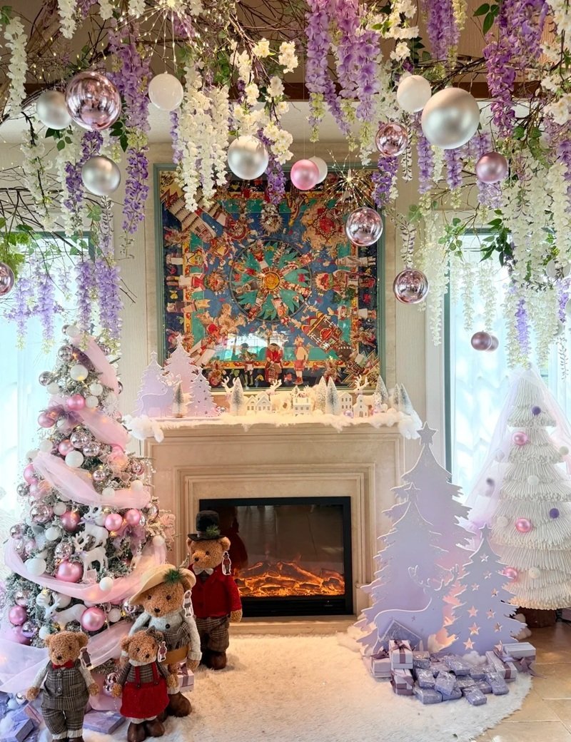 trang trí noel quán cafe 31