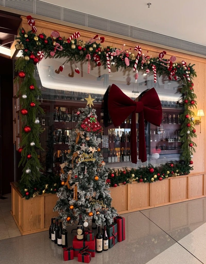 trang trí noel quán cafe 32