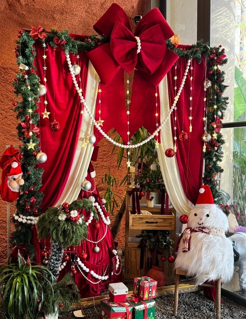 trang trí noel quán cafe 39