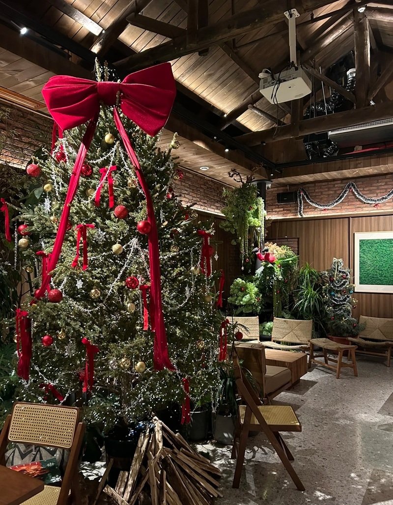 trang trí noel quán cafe 6