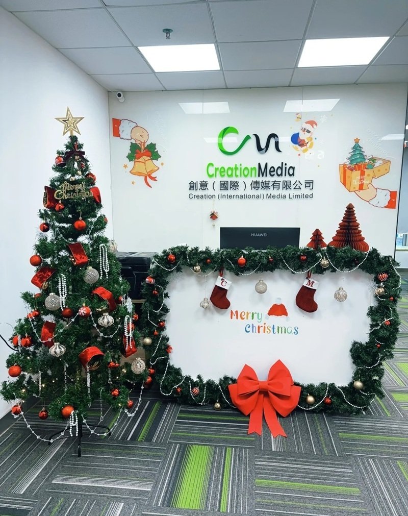 trang trí noel văn phòng 20