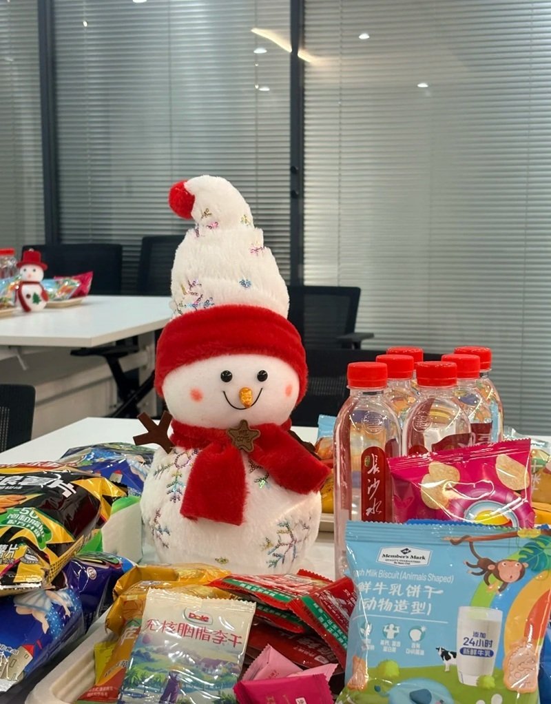 trang trí noel văn phòng 21