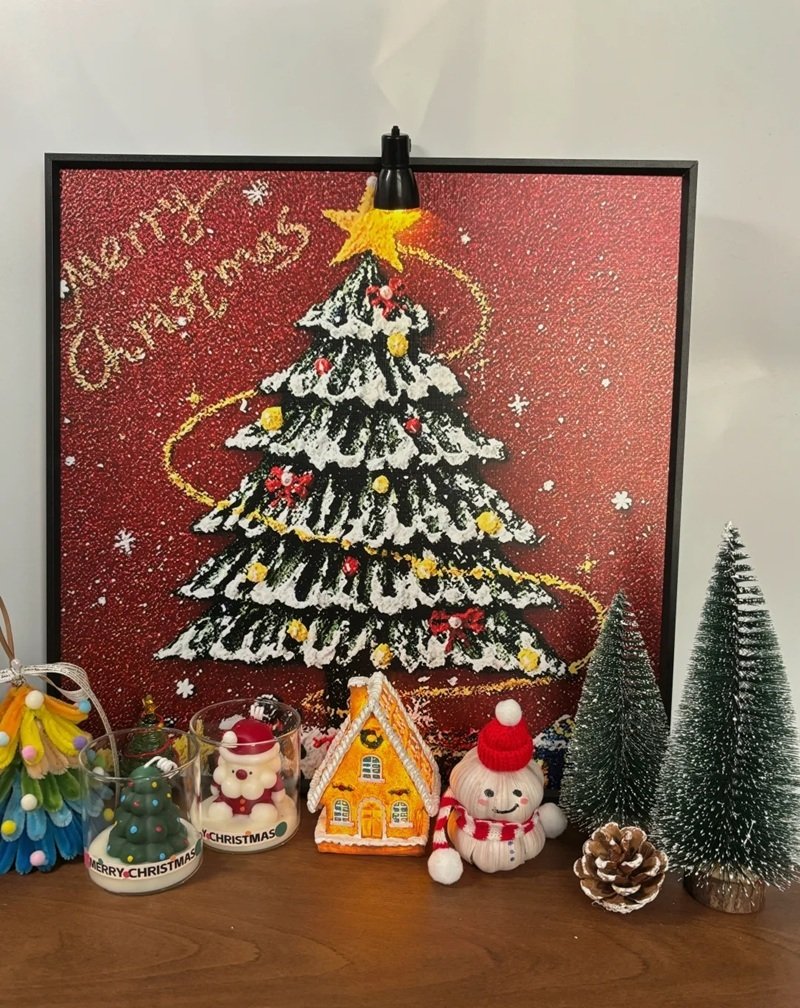 trang trí noel văn phòng 24