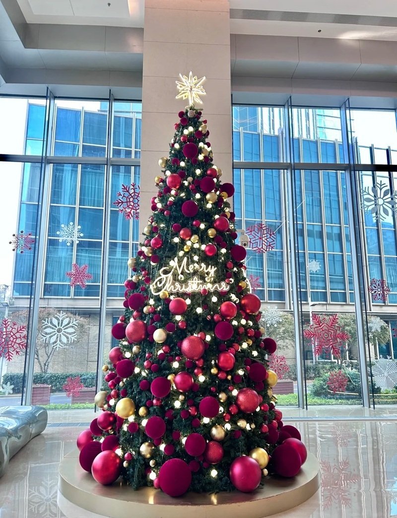 trang trí noel văn phòng 27