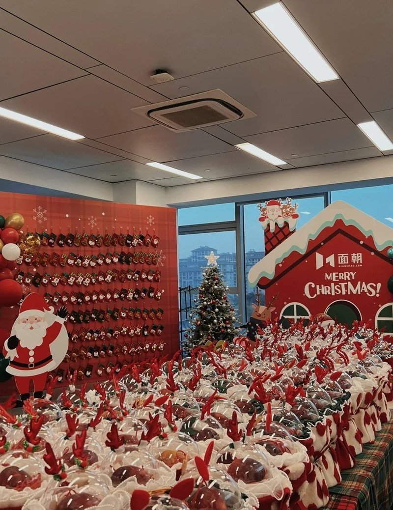 trang trí noel văn phòng 29