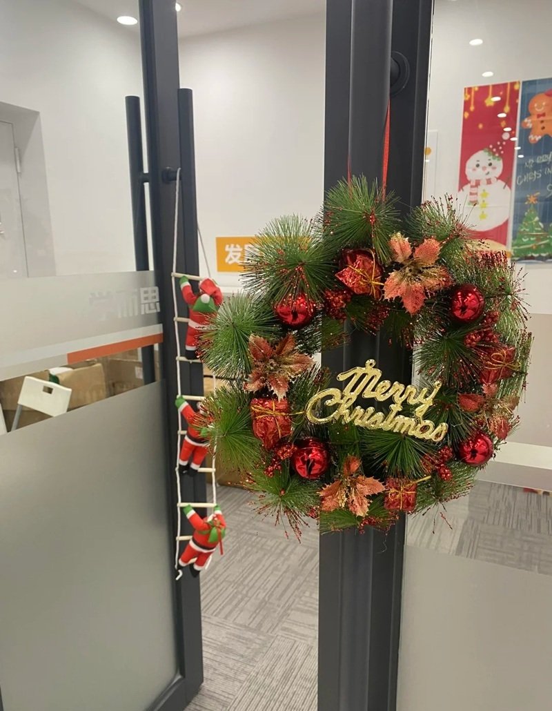 trang trí noel văn phòng 3