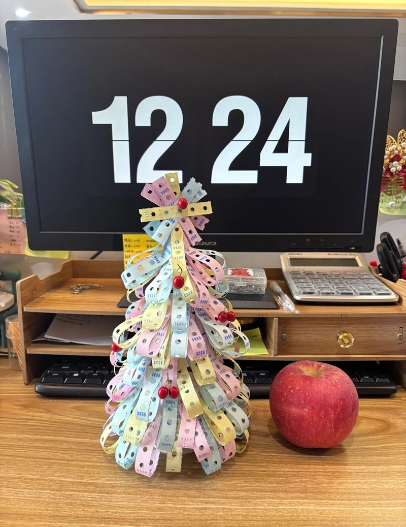 trang trí noel văn phòng 30