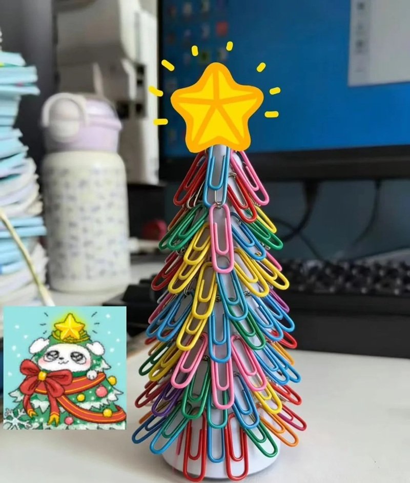 trang trí noel văn phòng 35