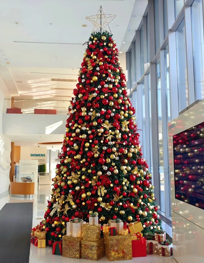 trang trí noel văn phòng 37