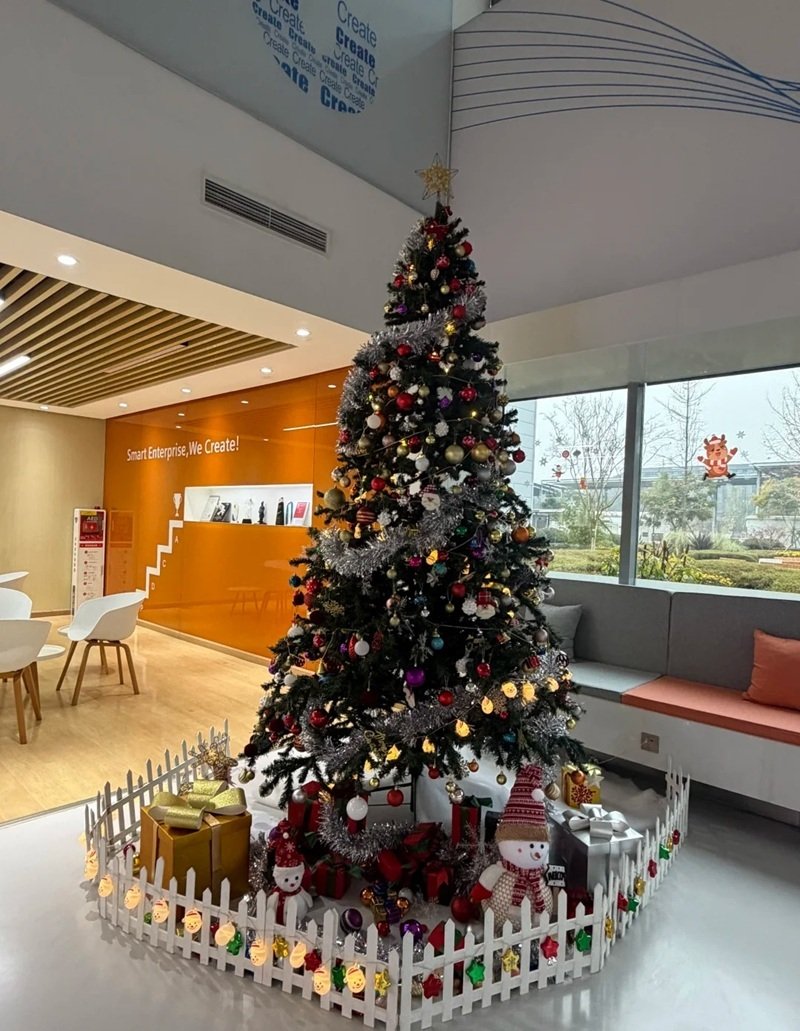 trang trí noel văn phòng 38