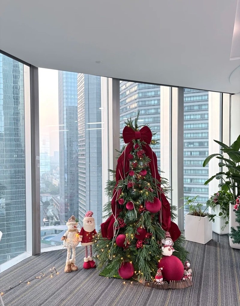 trang trí noel văn phòng 40