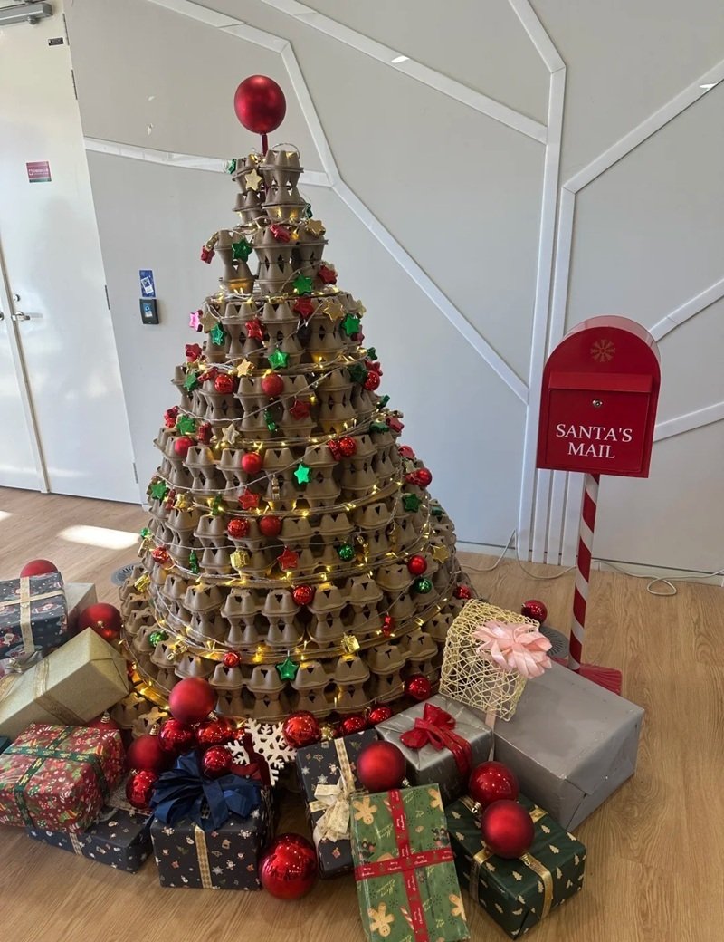 trang trí noel văn phòng 9