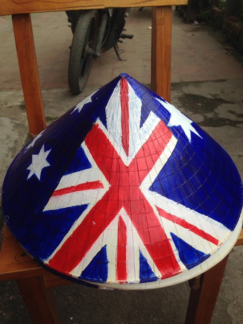 trang trí nón lá 10