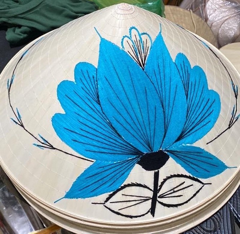 trang trí nón lá 19