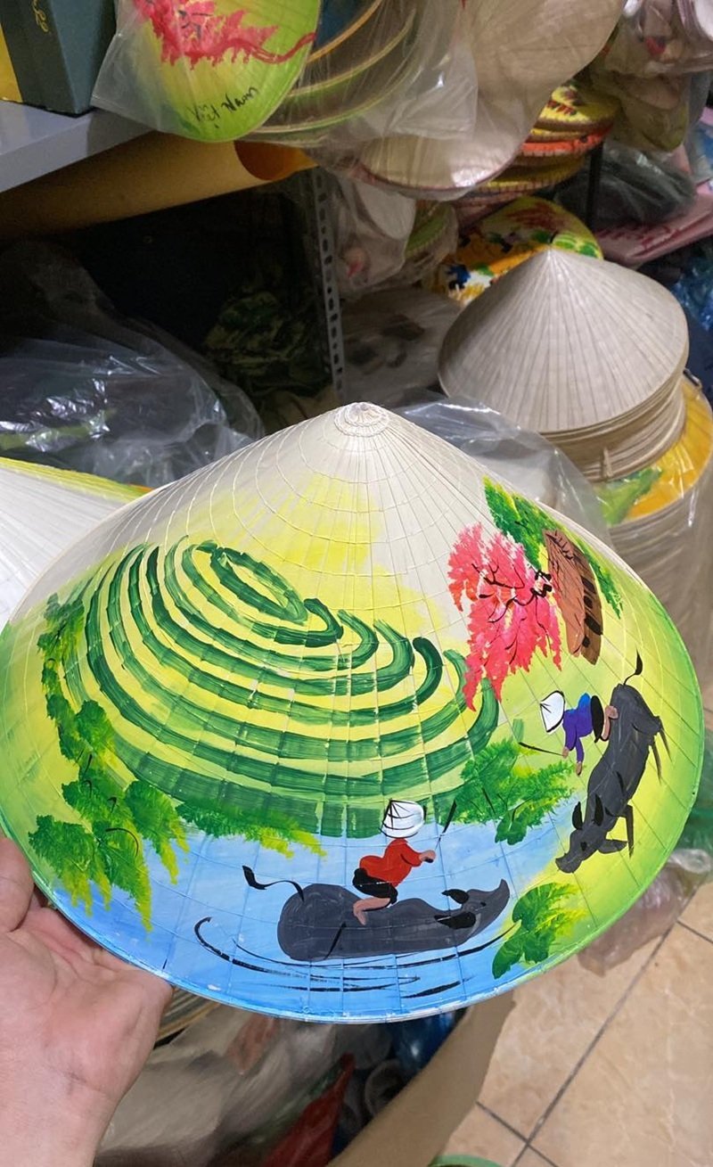 trang trí nón lá 20