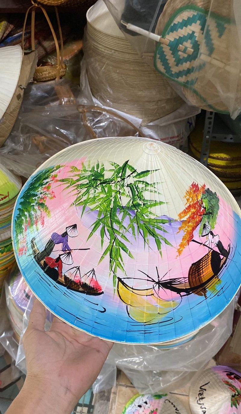 trang trí nón lá 21