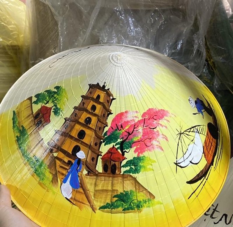 trang trí nón lá 24