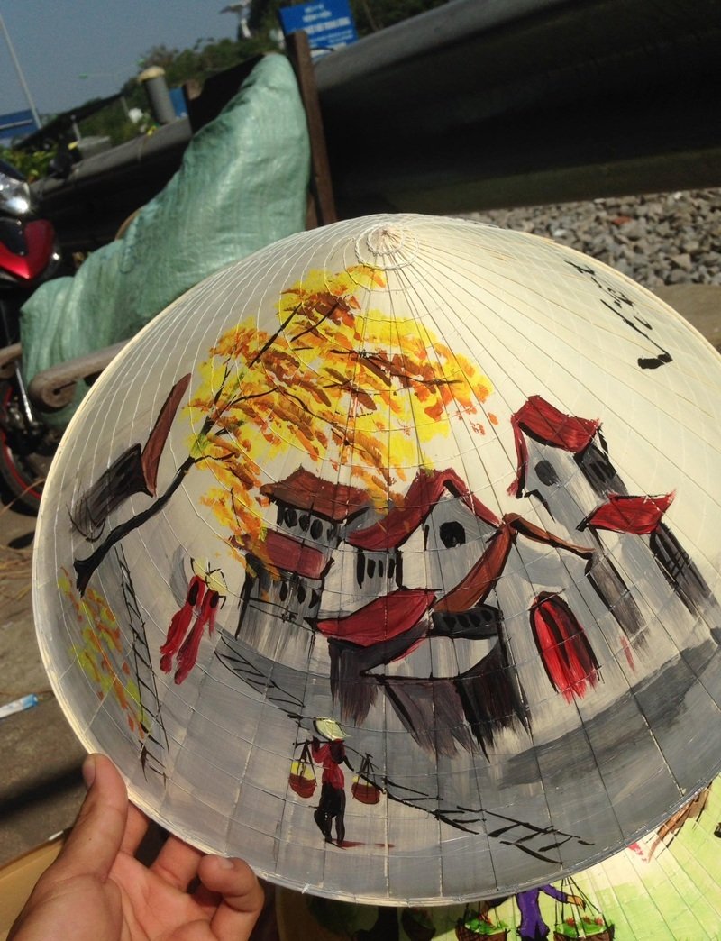 trang trí nón lá 25