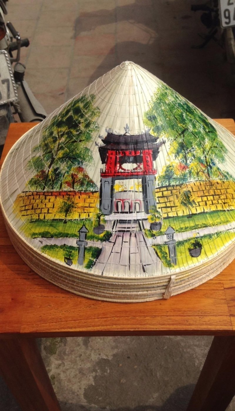 trang trí nón lá 29