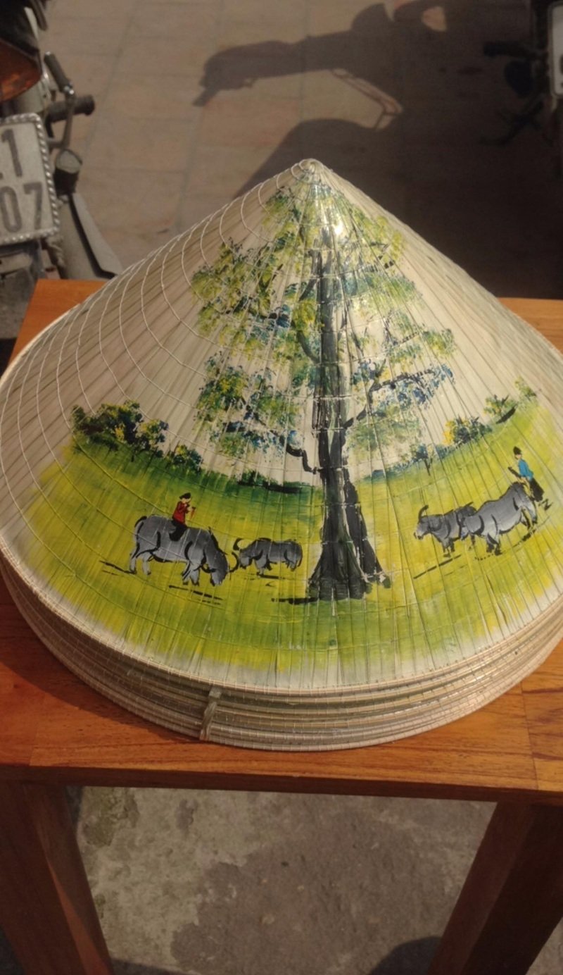 trang trí nón lá 30