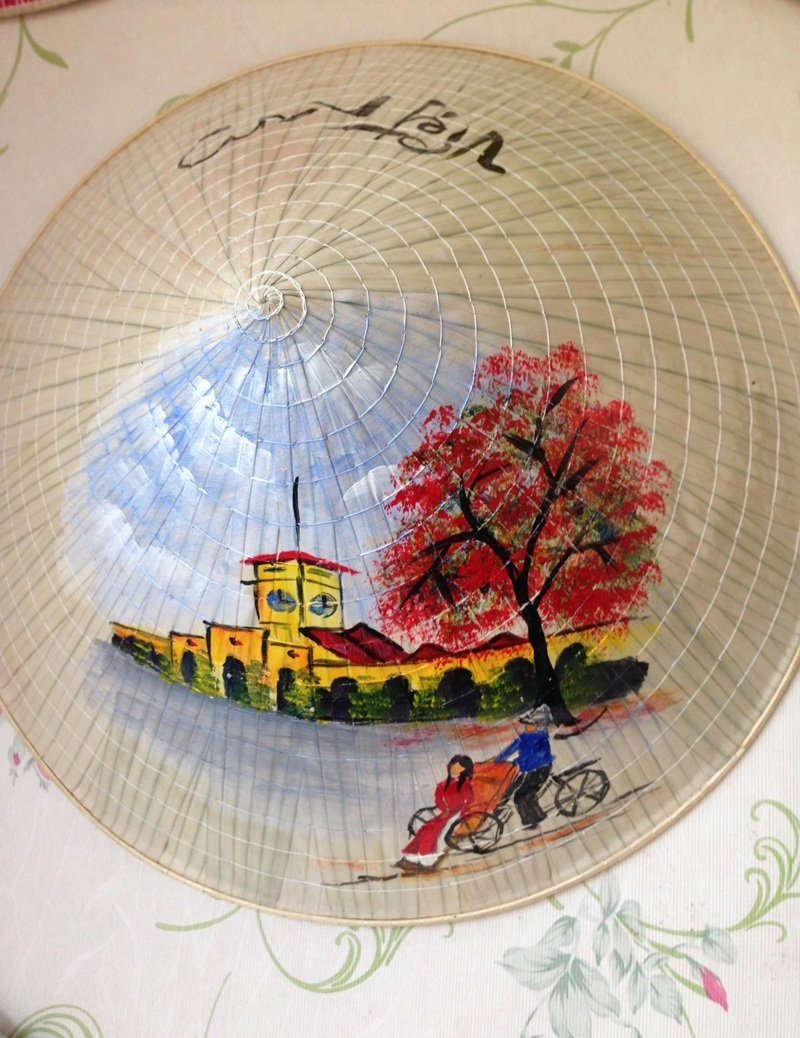 trang trí nón lá 31