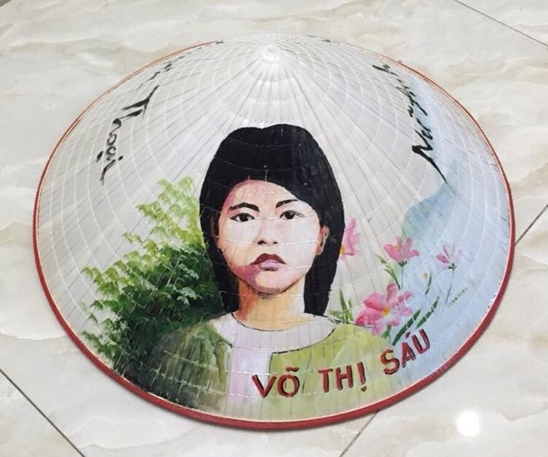 trang trí nón la đơn giản