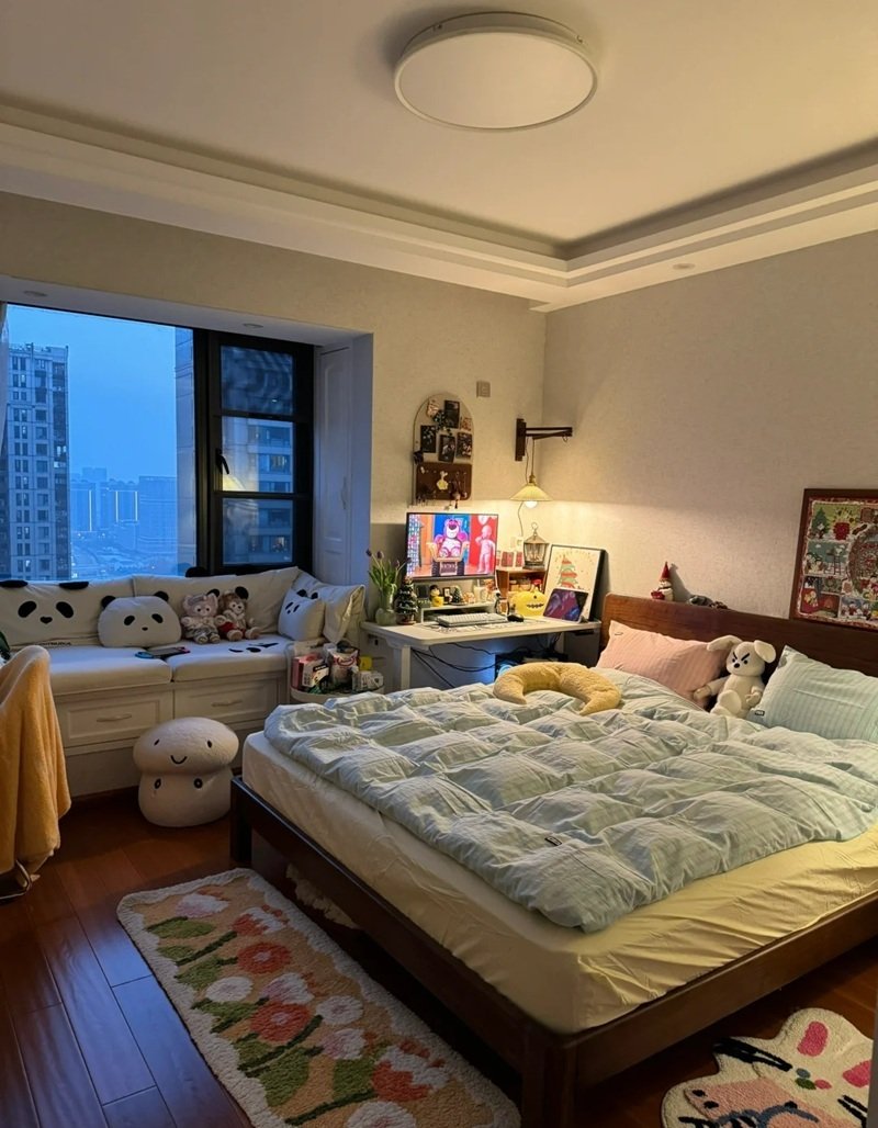 trang trí phòng ngủ nhỏ cho nữ 11