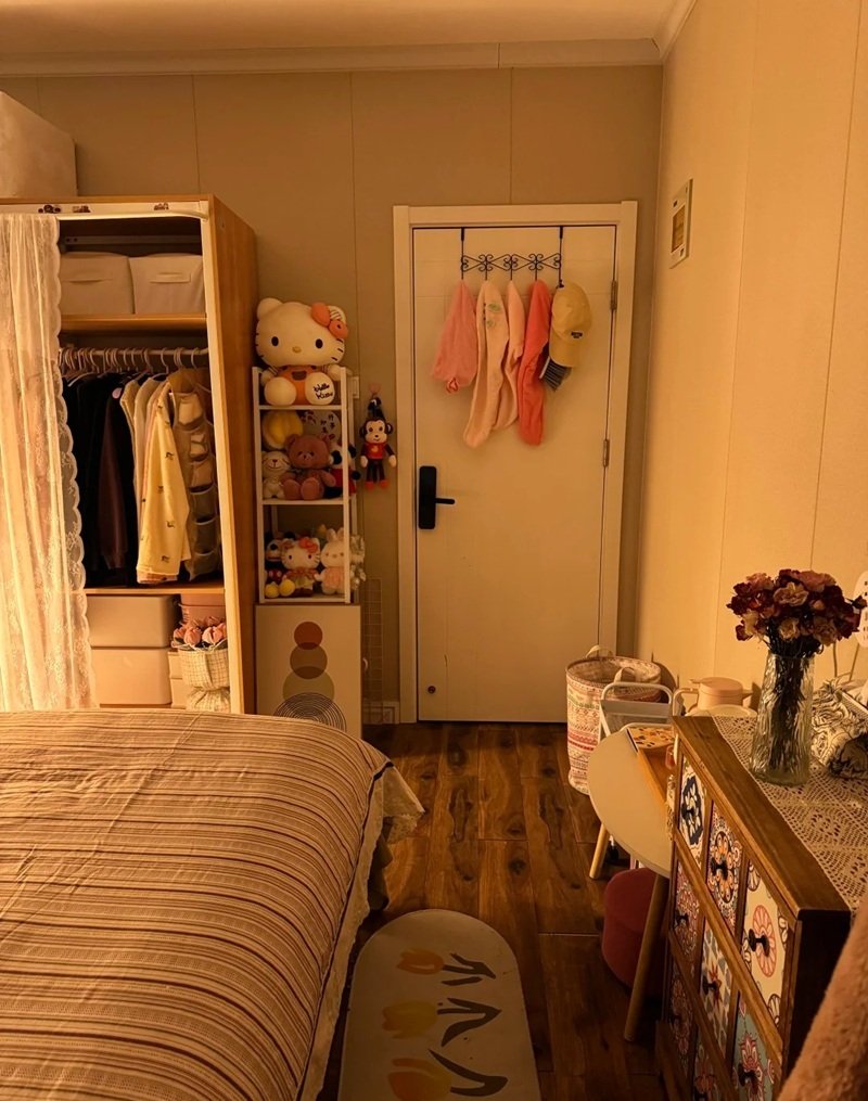 trang trí phòng ngủ nhỏ cho nữ 12