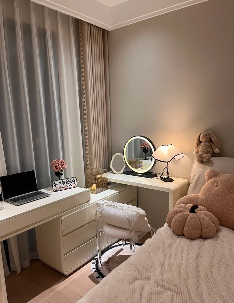 trang trí phòng ngủ nhỏ cho nữ 20