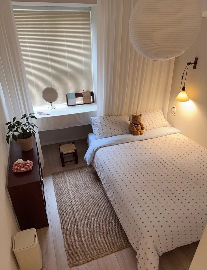 trang trí phòng ngủ nhỏ cho nữ 5