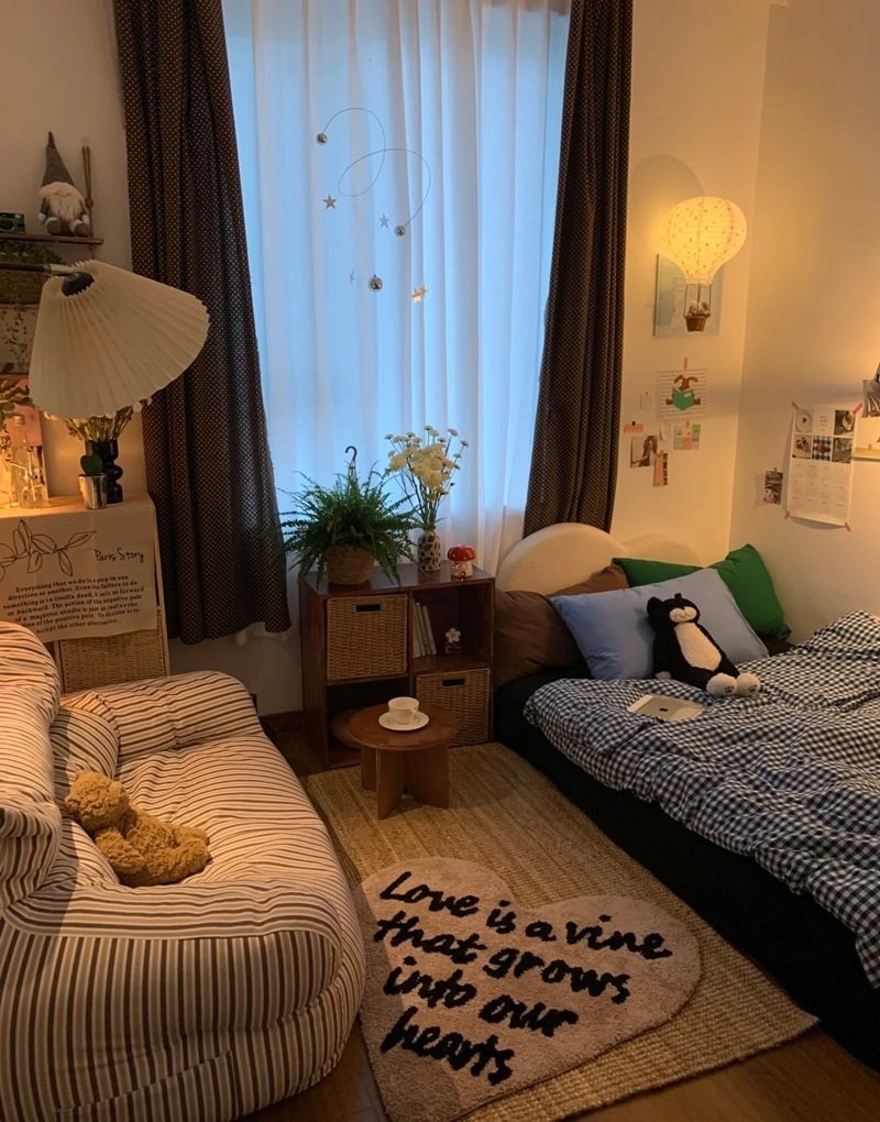 trang trí phòng ngủ nhỏ cho nữ 6