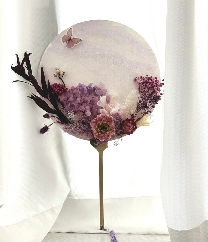 trang trí quạt giấy 15