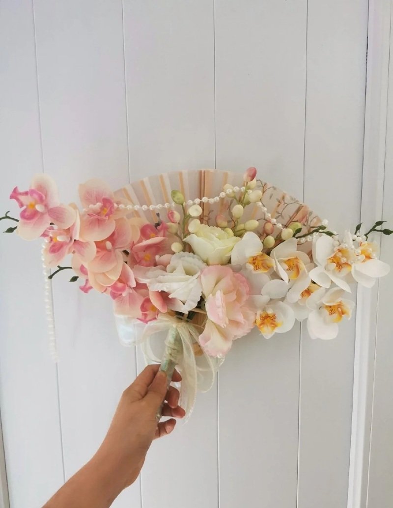 trang trí quạt giấy 17