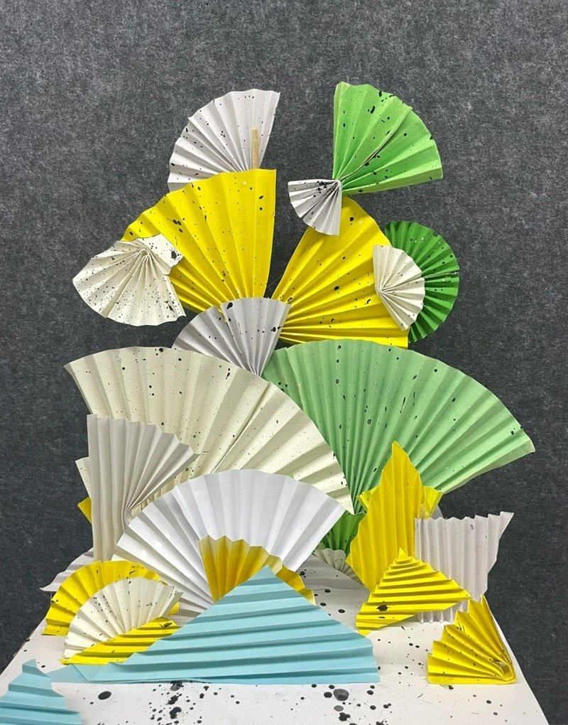 trang trí quạt giấy 19